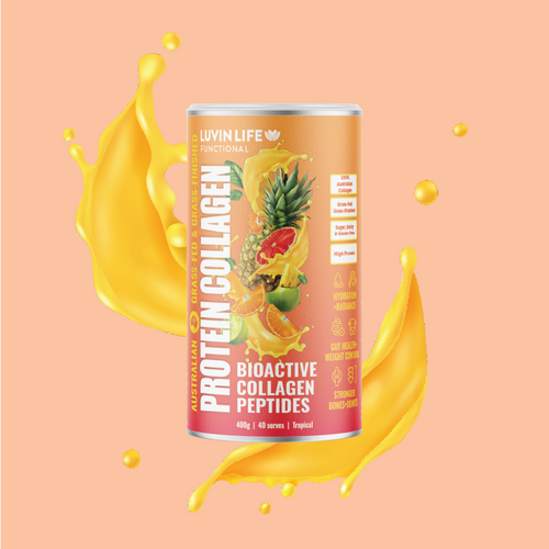 Luvin Life Australian Collagen Peptides - Tropical 400g