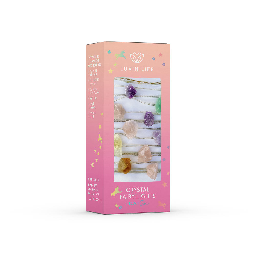 Crystal Fairy Lights - Unicorn Glow (New)