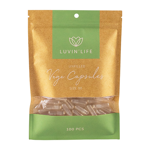 Unfilled Vege Capsules 100 pcs
