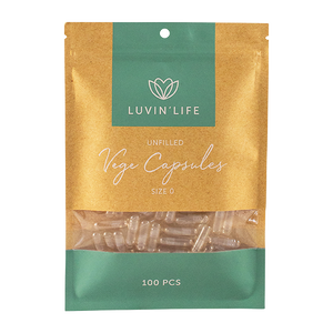 Unfilled Vege Capsules 100 pcs