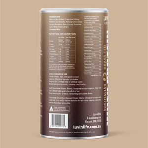 Luvin Life Whey Protein  - Chocolate 450g