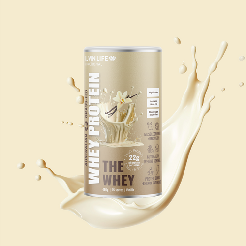 Luvin Life Whey Protein  - Vanilla 450g