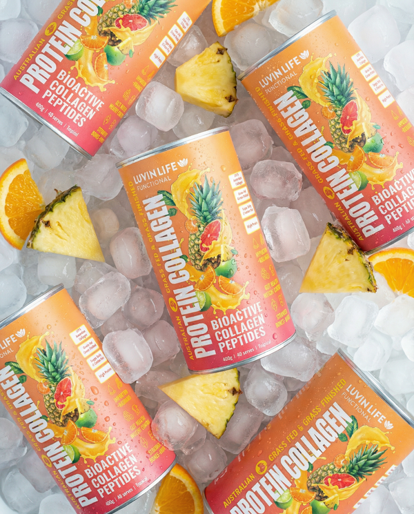 Luvin Life Australian Collagen Peptides - Tropical 400g