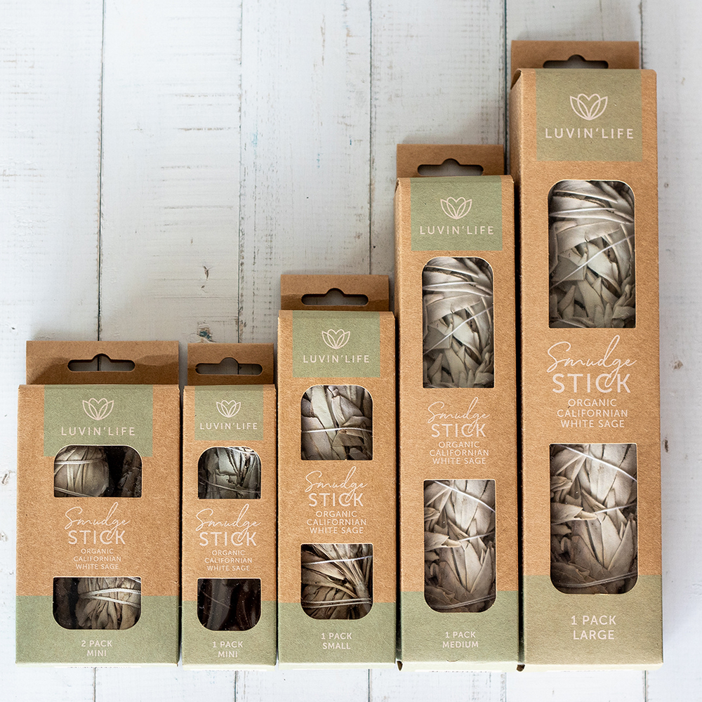 White Sage Organic Smudge Sticks